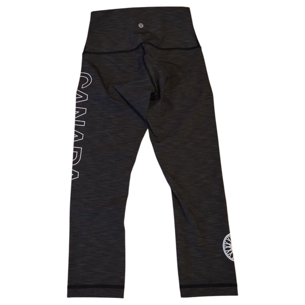 Lululemon Soul Cycle Canada Wunder Under leggings Women's 6 Heather Yoga Run Gym - Picture 5 of 5